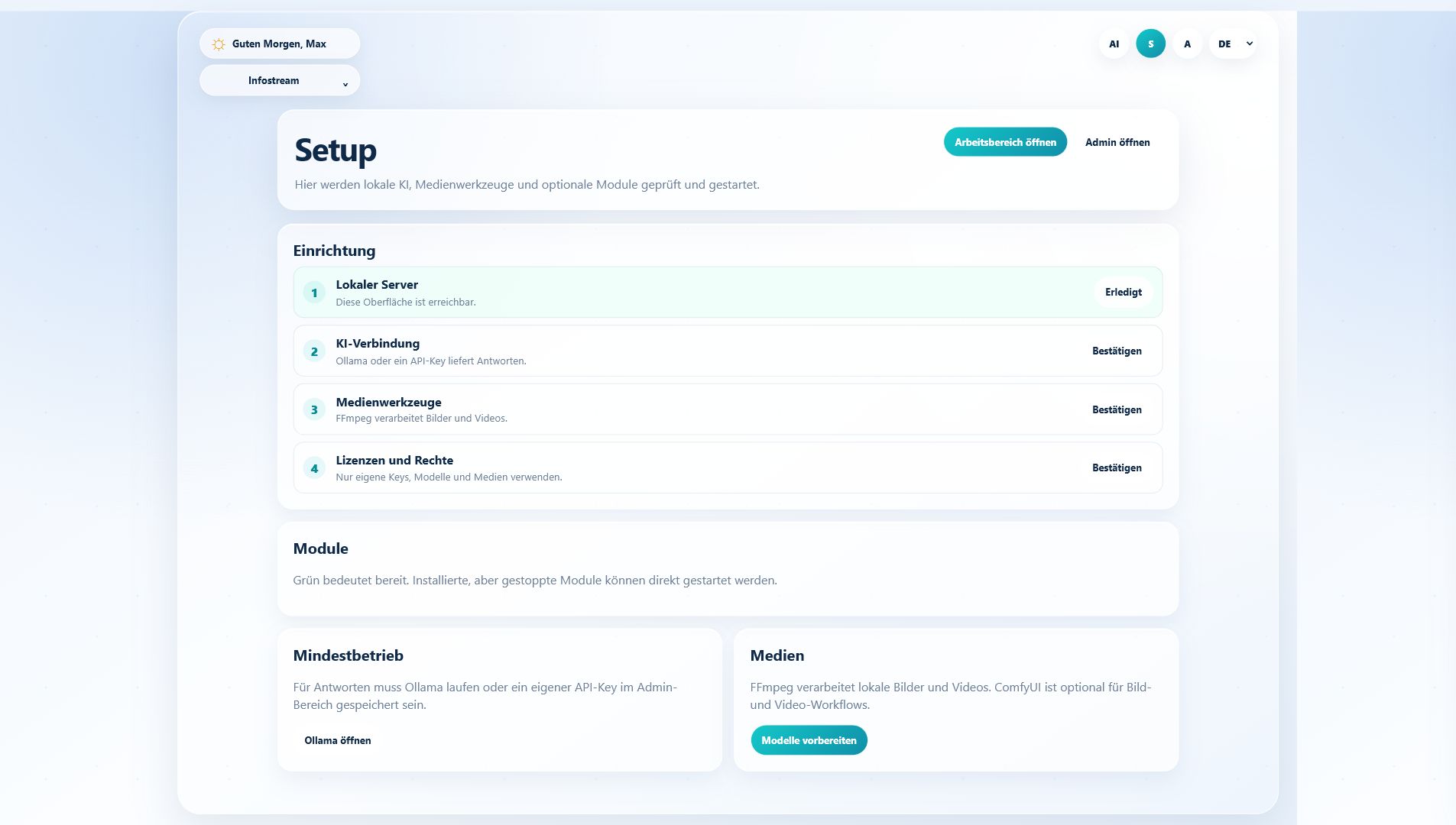 KernWeise AI Setup-Checkliste